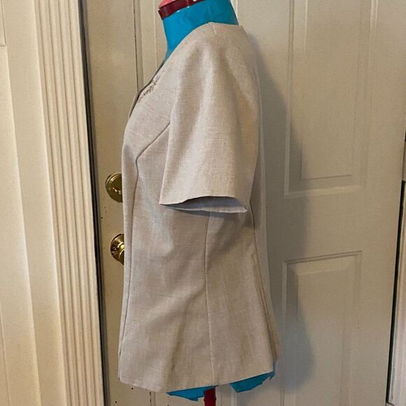 Sag Harbor 2 Piece Short Sleeve Top and Slacks Women Size 12 - Picture 6 of 13